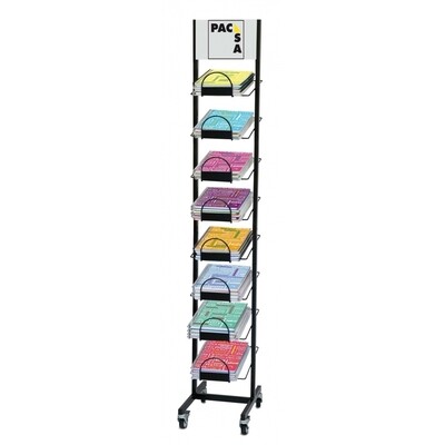 Expositor VAC�O 8 baldas para Cuadernos