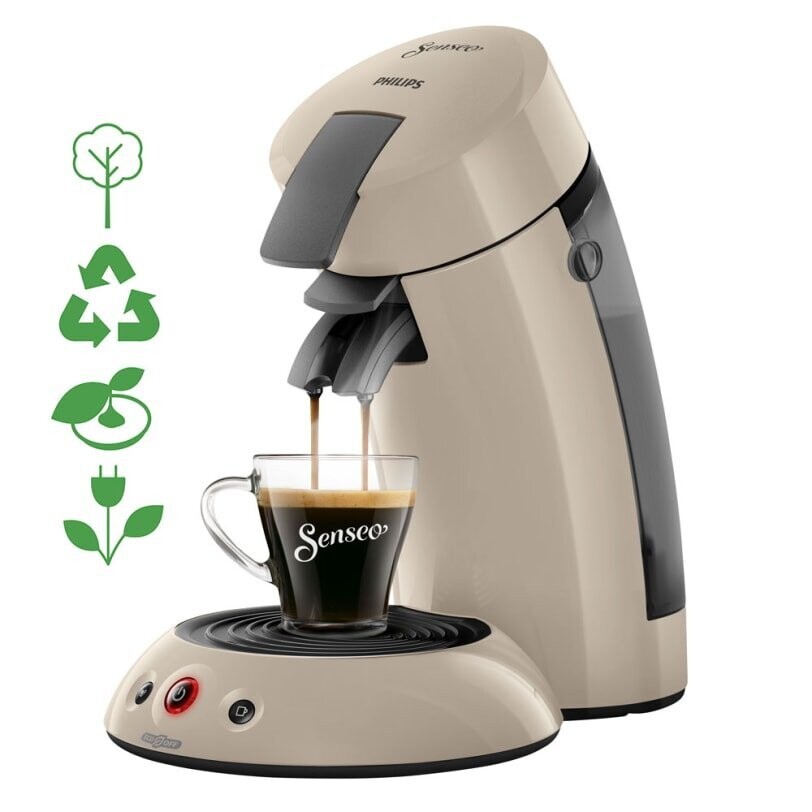 CAFETERA 
Senseo Original ECO
Máquina de café para monodosis  MARRON