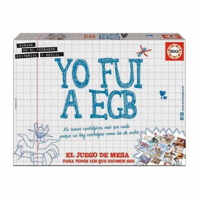 Juego mesa ��Yo fui a EGB�� +12 a�os