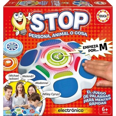Juego mesa STOP. + 6 a�os