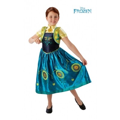 Frozen Disfraz Anna 5-6a�Vestido+chaleco