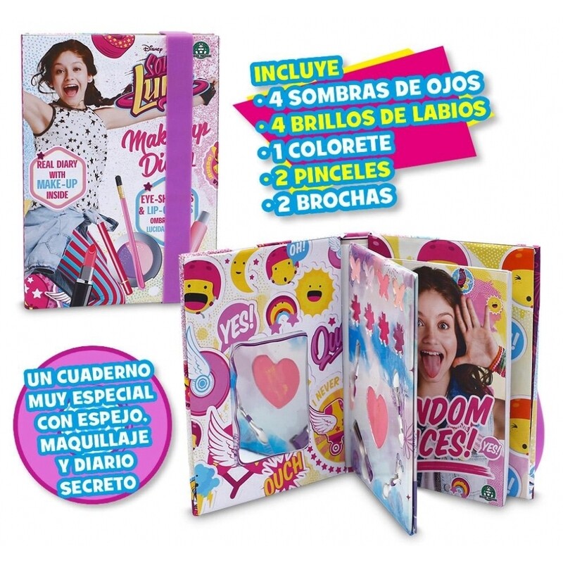 Soy Luna Estuche diariomaquillaje 12x17