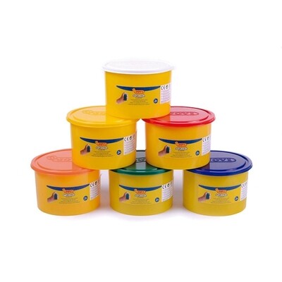 Pack 6 botes Pasta Soft dough Jovi 460gr