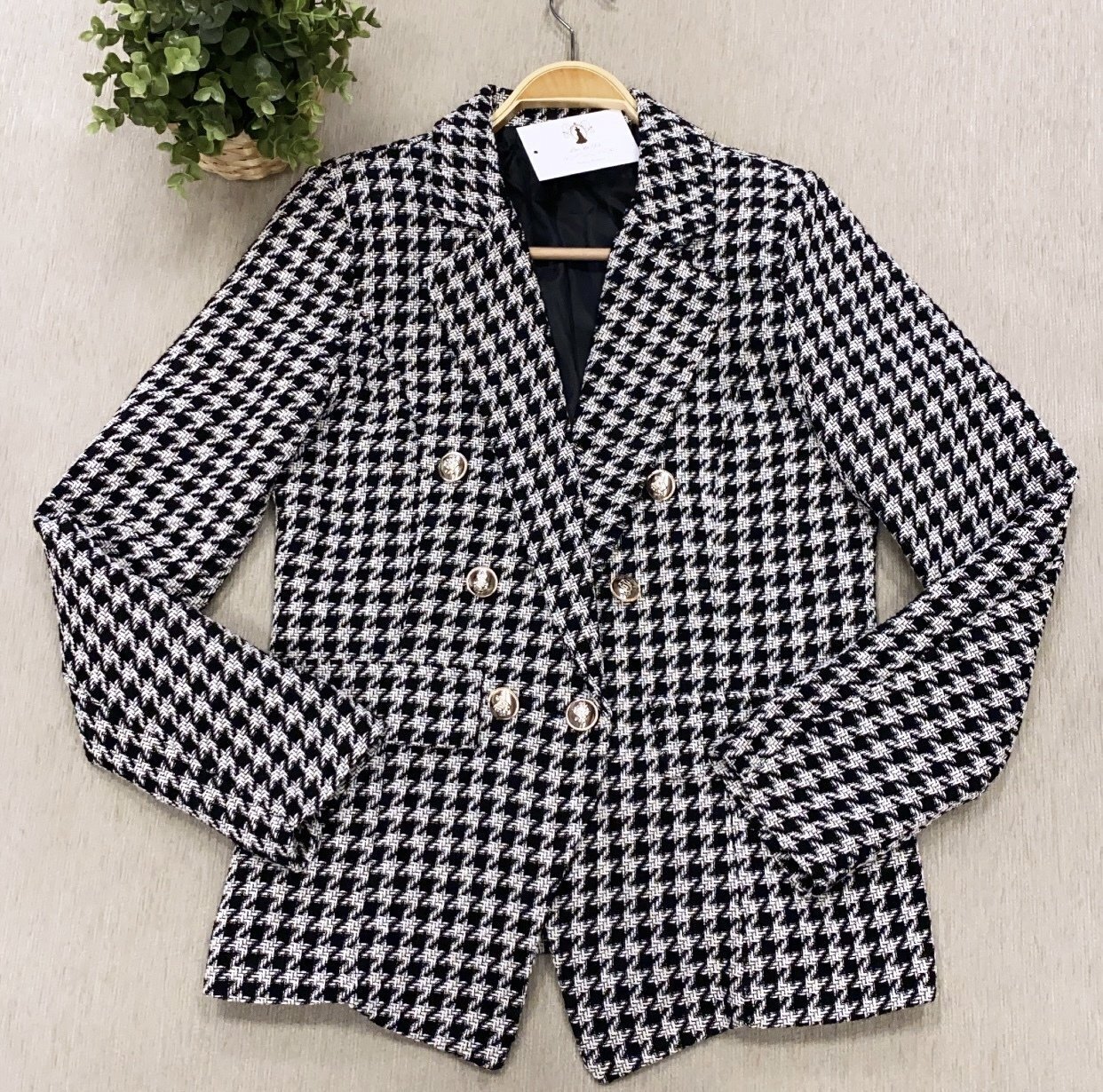 Blazer Pata de Gallo