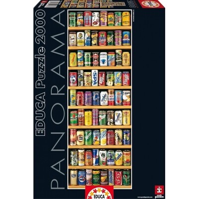Puzzle Educa 2000 panorama Latas