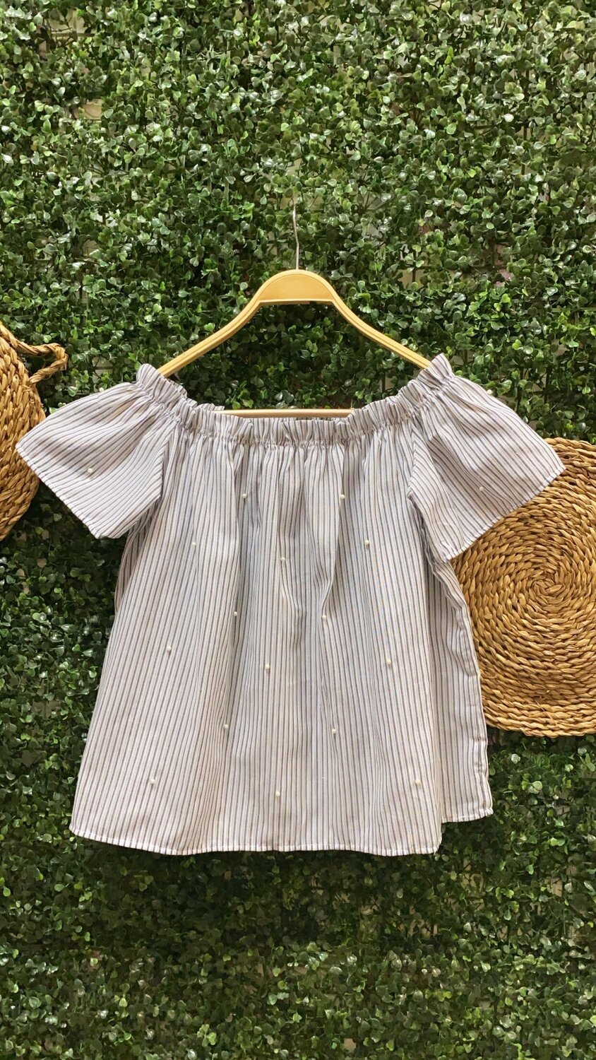 Camisa Amaia Rayas
