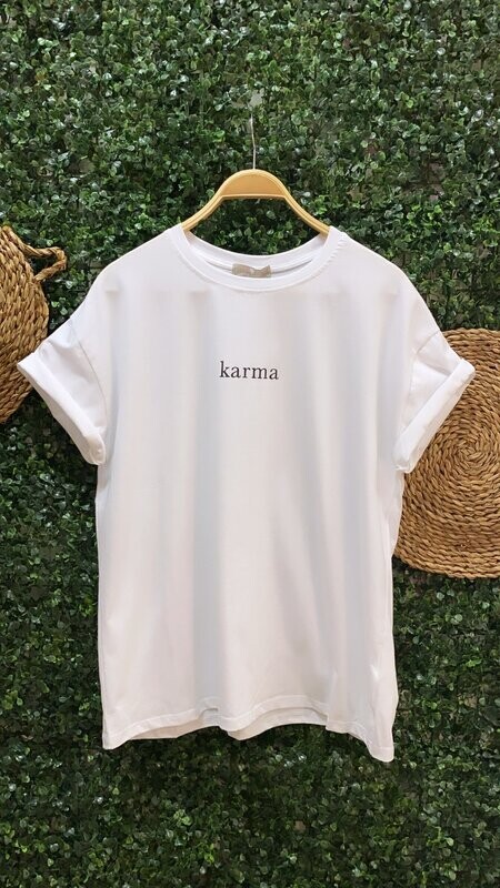 Camiseta Karma