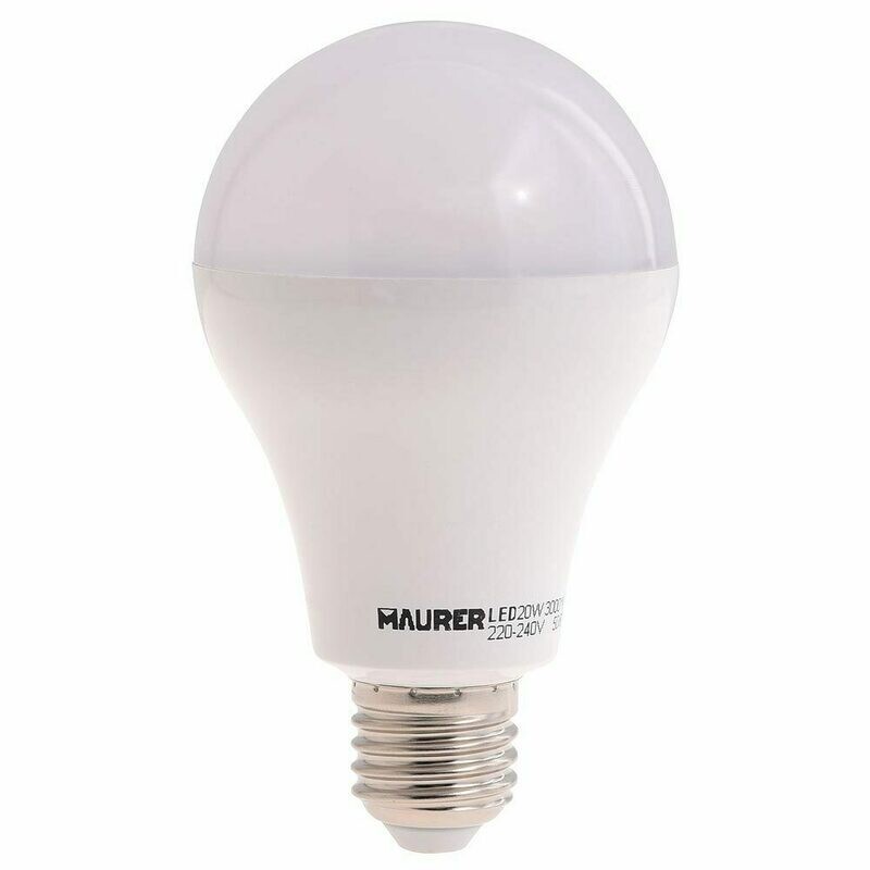 Bombilla Led Standar E27.  9 W.  60 W. 806 L�menes. Luz calida. (3000�K).
