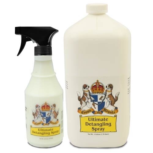 Sueltanudos Spray Ultimate Detangling de Crown Royale473 ml.