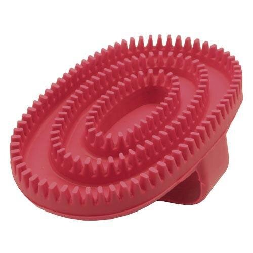 Cepillo de goma oval rojoCEPILLO DE GOMA OVAL ROJA