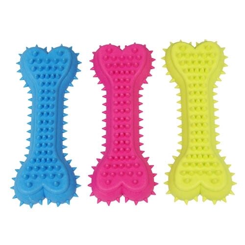 Hueso de goma con pinchitosHUESO PINCHITOS