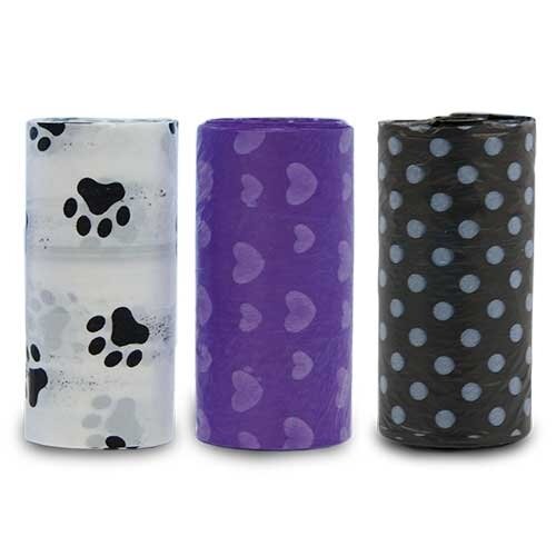 Bolsitas para dispensadores (4 rollos)RECAMBIO 4 ROLLOS BOLSAS EXCREMENTOS