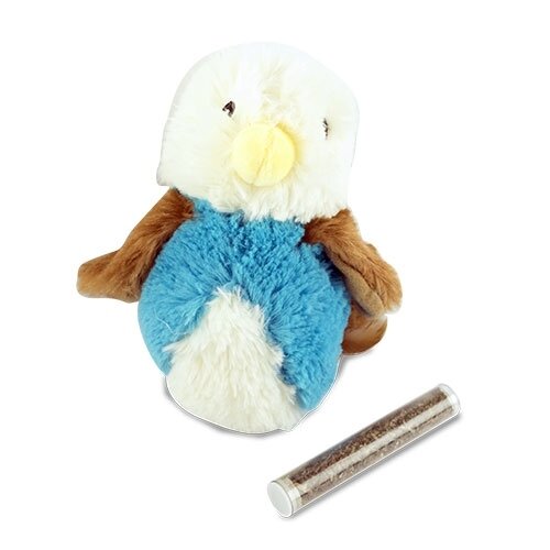 Peluche Loro con hierba gateraLORO CON CATNIP