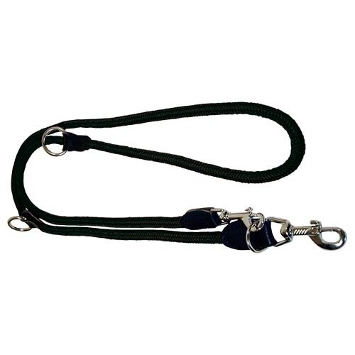 Correa adiestramiento Ib��ez nylon y pielCORREA ADIESTRAMIENTO 0.8 x 200 cm