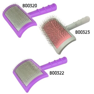 Cardas de p�as y mango largosCARDA LILA PEQUE�A DUREZA INTERMEDIA