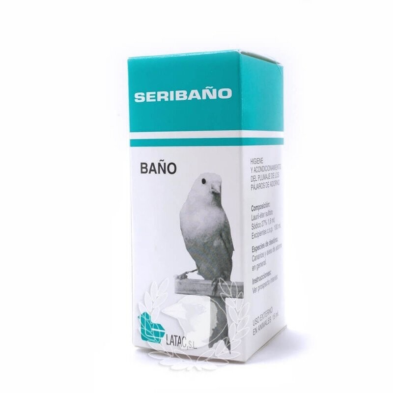 SERIBAÑO 15 ML - HIGIENE Y ACONDICIONAMIENTO DEL PLUMAJE DE LOS PÁJAROS LATAC
