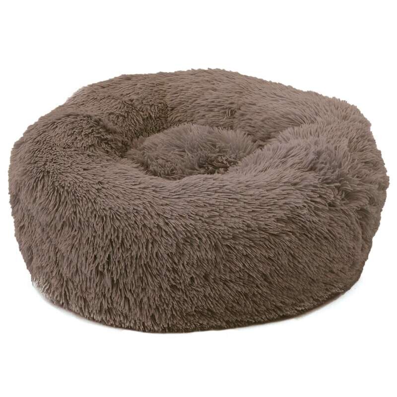 Cuna Fur redonda marr�n DREAM 19x60x60cm