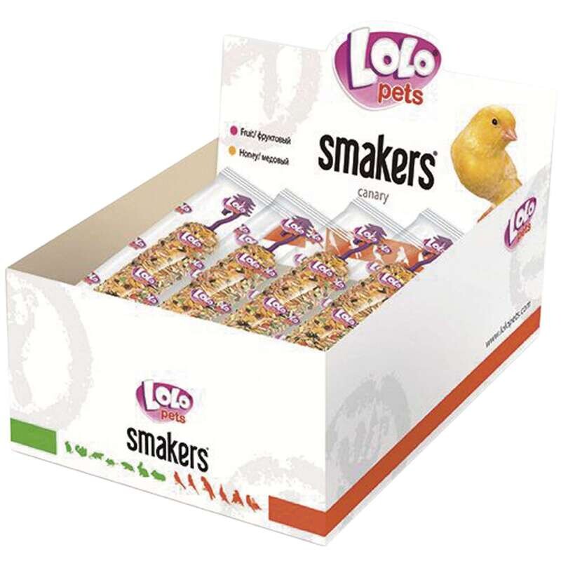 Barritas de fruta para canarios "LOLO