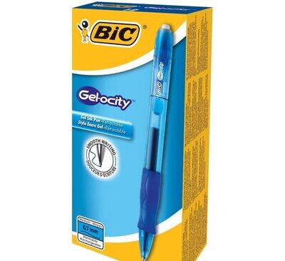 Bolígrafo Bic gelocity Azul 1 BOLIGRAFO