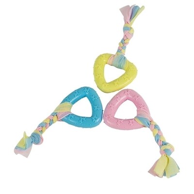 Anilla con cuerda de trapilloANILLA TPR CON CUERDA TRAPILLO