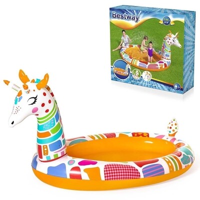 Piscina hinchable Jirafa 266x157x127