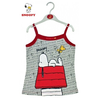 Snoopy Camiseta tirantes T/6-10 a�os