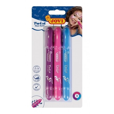 B/ 3 barras maquillaje giratorias chicas