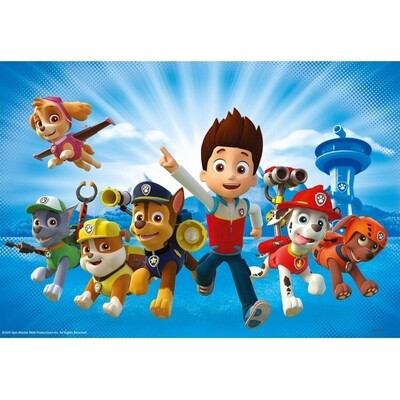 Patrulla Canina Puzzle doble 12 pzas