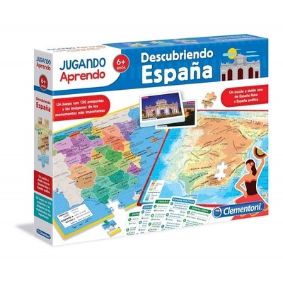 Jugando Aprendo Descubre Espa�a +6 a�os