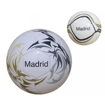 Balón fútbol cuero Madrid