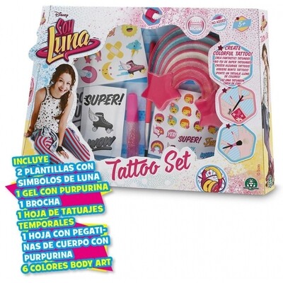 Soy Luna Set tatto 28x19