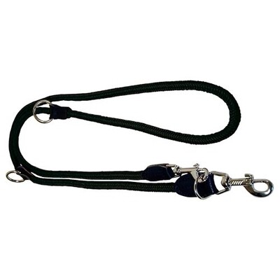 Correa adiestramiento Ib��ez nylon y pielCORREA ADIESTRAMIENTO 0.8 x 200 cm