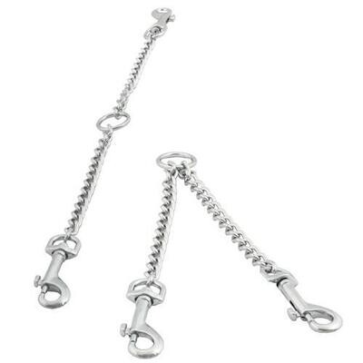 Extensi�n acero para dos perrosEXTENSI�N ACERO 2 PERROS - MODELO 1