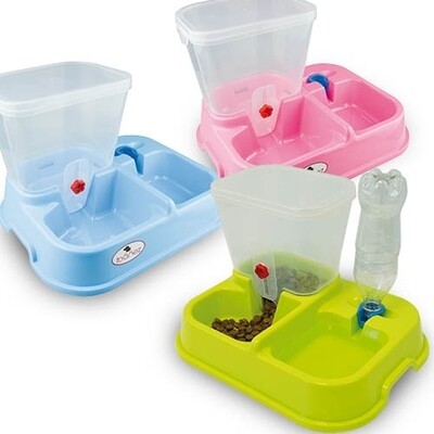 Comedero y bebedero dispensador Ib��ezDISPENSADOR DOBLE IB���EZ