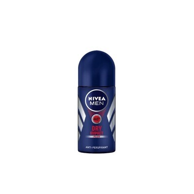 NIVEA DEO. ROLLON MEN DRY IMPACT 50 ML.