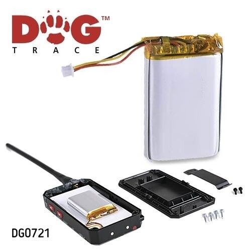 BATERIA PARA MANDO Y ANTENA DOGTRACE X20 LOCALIZADOR DOGTRACE X20 GPS