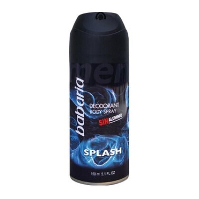 BABARIA FOR MEN DEO. SPRAY SPLASH 150 ML
