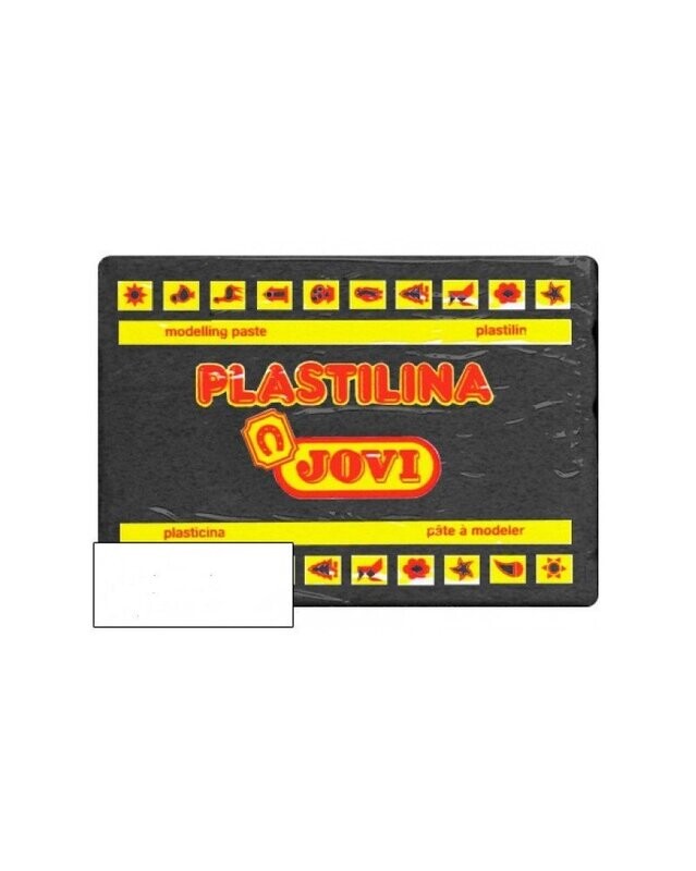 JOVI 72 Plastilina, bandeja con 1 pastilla de 350 gr, colores surtidos