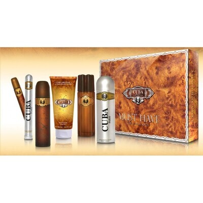 CUBA MUST HAVE GOLD EDT SET