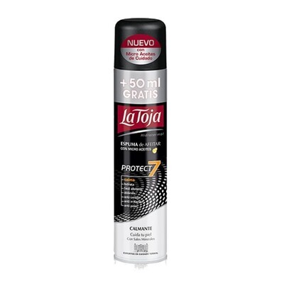 ESPUMA DE AFEITAR LA TOJA PROTECT 7 250 ML+50ML
