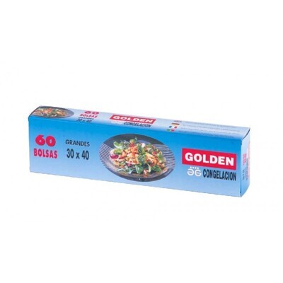 GOLDEN BOLSAS CONGELACION 30X40 60 UD.