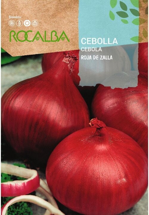CEBOLLA(Allium cepa)
Roja de zalla 4 GRS