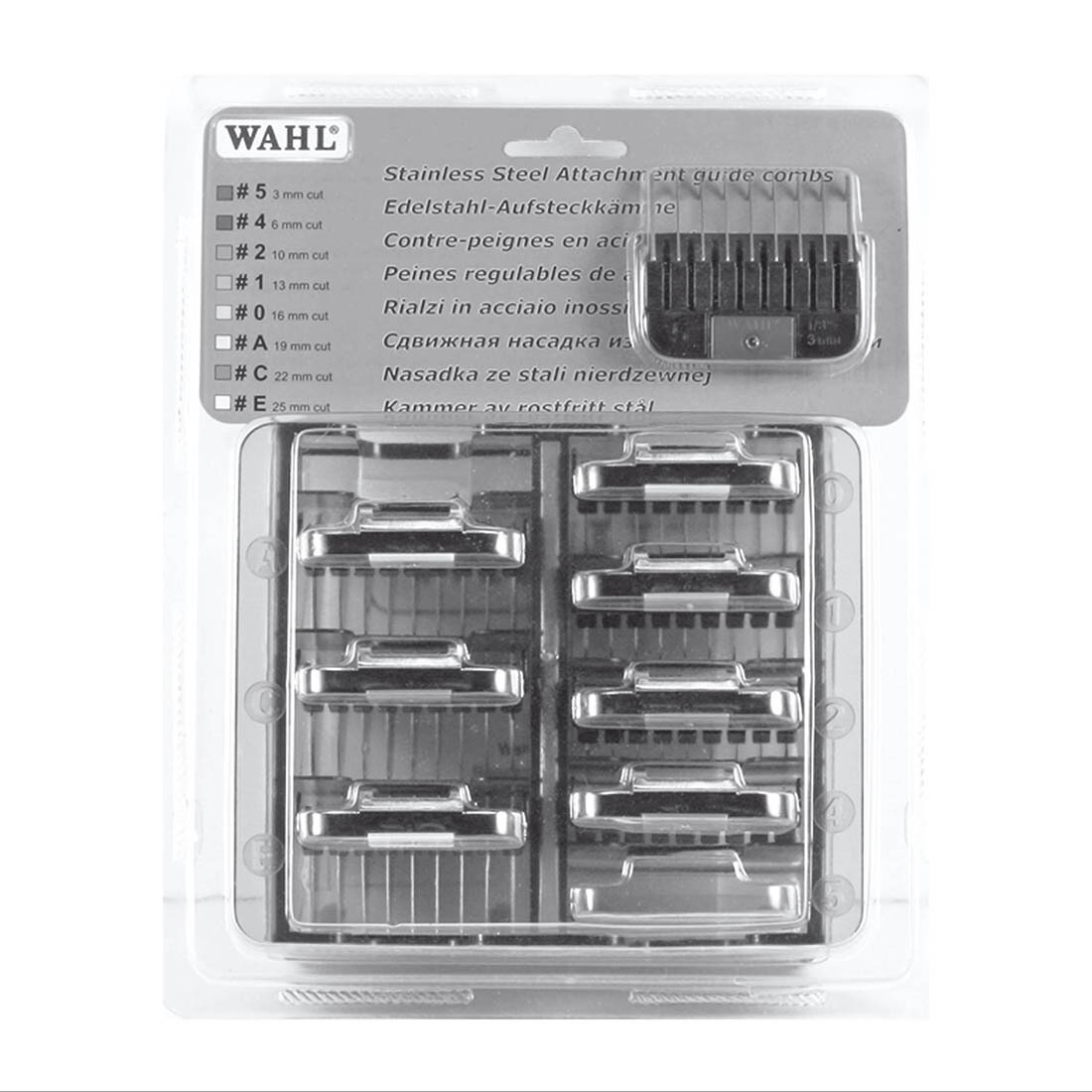 Moser set 8 recalces met�licos tipo A5