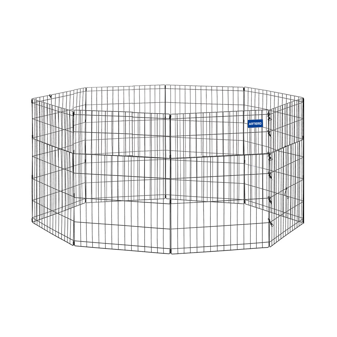 Artero jaula Black 8 paneles 61x91