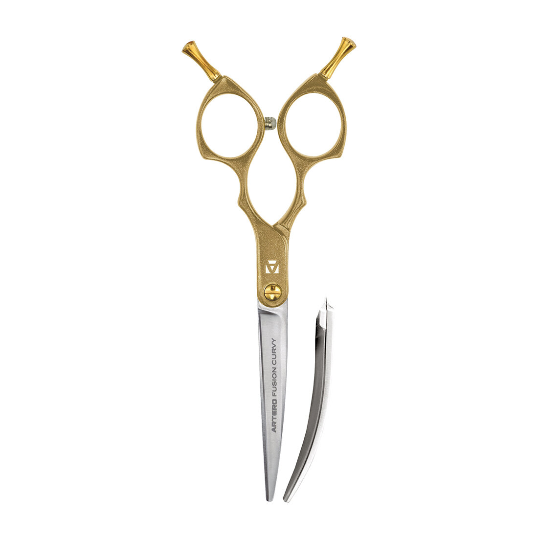 Artero Tijera Fusion Curvy Gold 6"