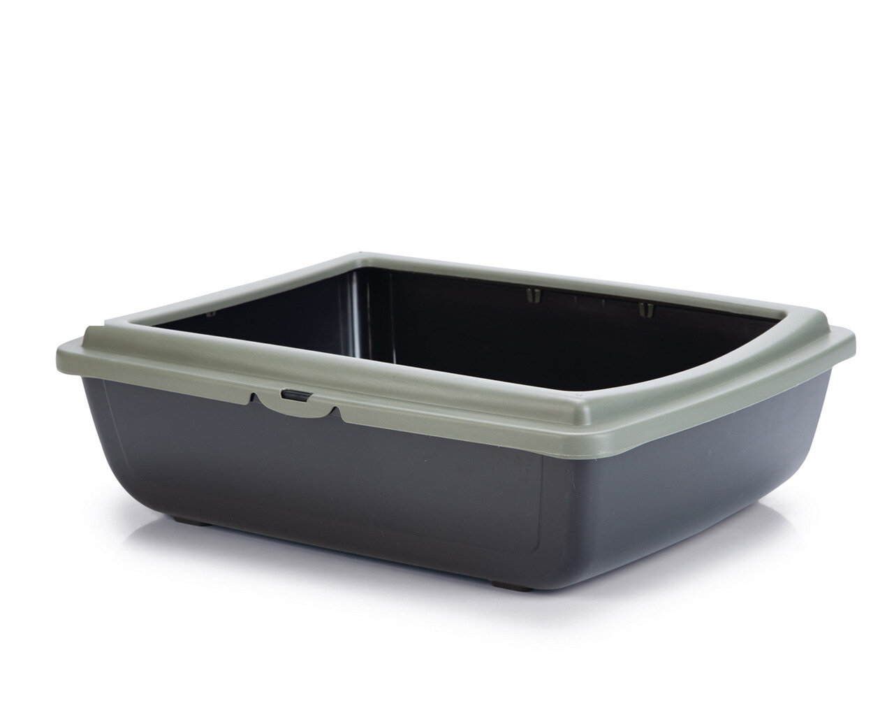 K BANDEJA HIGI�NICA PARA GATO JULIET ECO GRIS/NEGRO 48X38X14 CM GRIS/AZUL