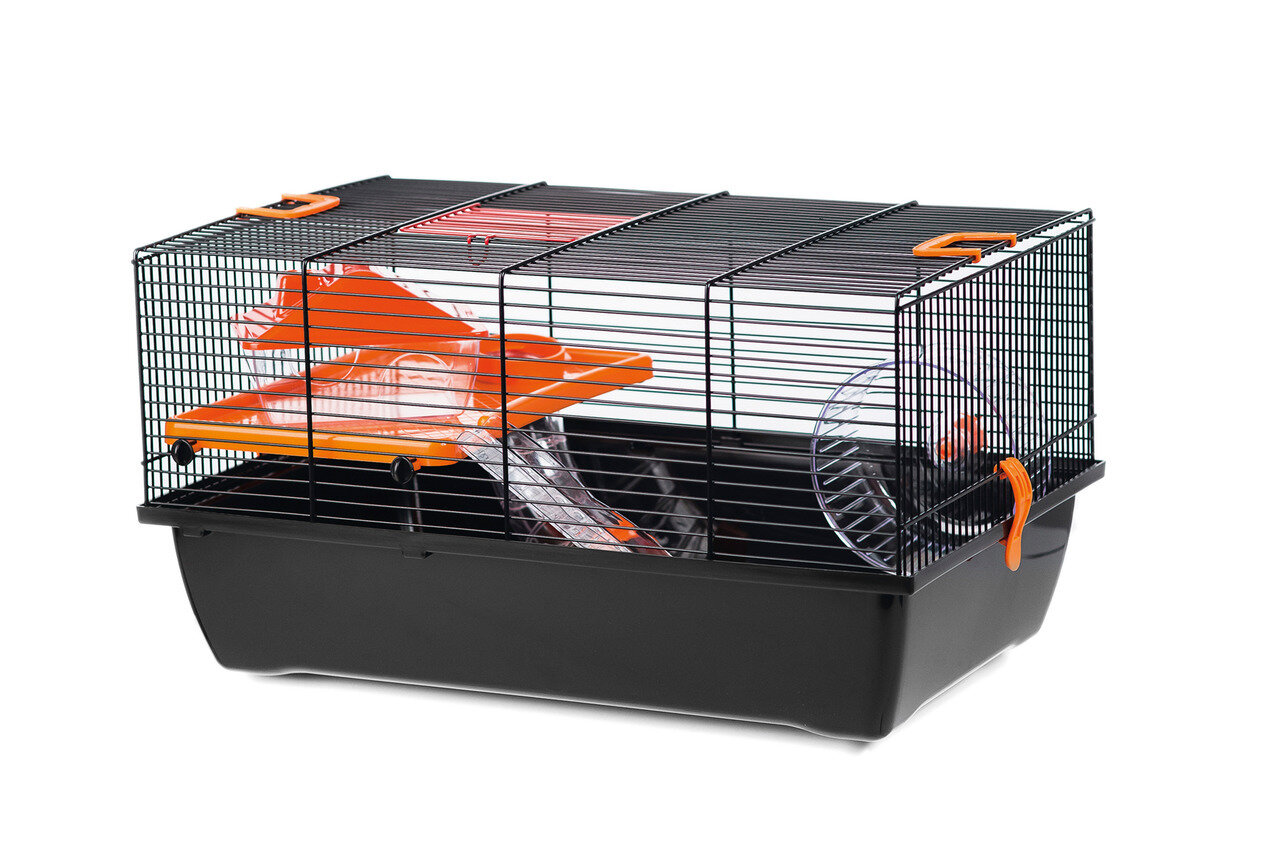 K&BZ BZ JAULA PARA ROEDOR PIGI 1 NEGRO ORA 50 X 28 X 25CM