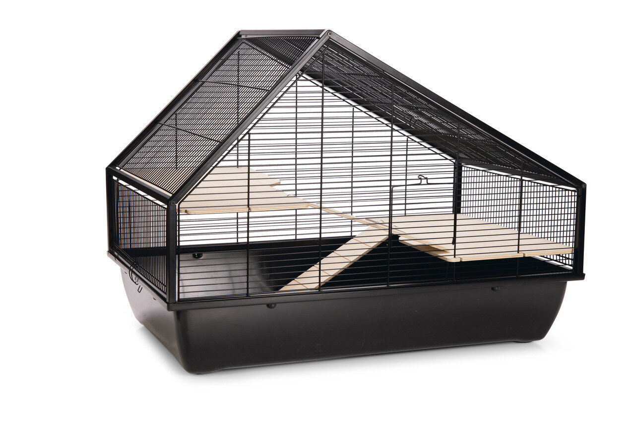 K&BZ JAULA ROEDOR BOAS NEGRO 80x47x61 cm