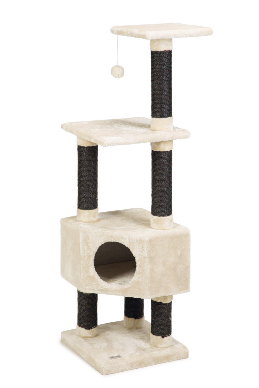 K&BZ BZ RASCADOR �RBOL FIGADO, CREMA 40 X 40 X 135CM