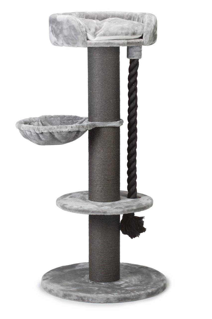 K&BZ BZ RASCADOR �RBOL HAVILO, GRIS 80 X 80 X 170CM